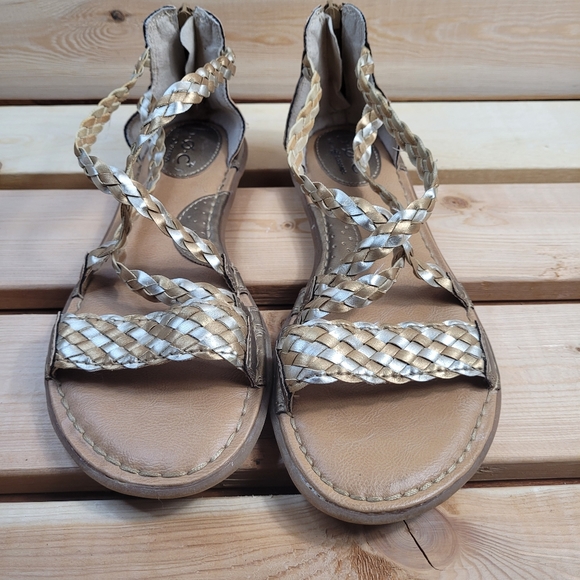 B.O.C Born Concept woven leather women's sandals size 8 - Picture 2 of 7